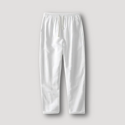 Elegant Linen Trousers - Old Money